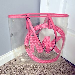 Michael Kors see through purse